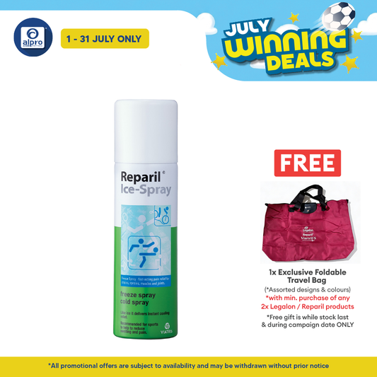 Reparil Ice Spray 200mL | Delivers Instant Cooling Sensation Reparil