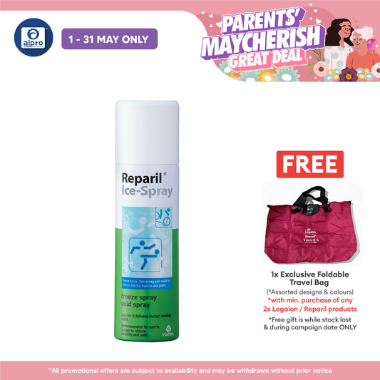 Reparil Ice Spray 200mL | Delivers Instant Cooling Sensation Reparil