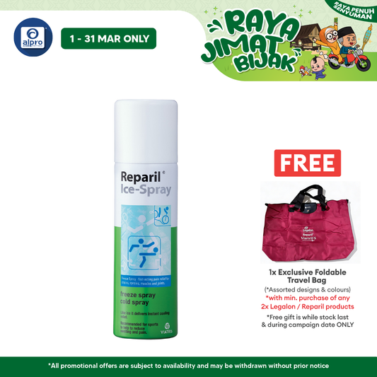 Reparil Ice Spray 200mL | Delivers Instant Cooling Sensation Reparil