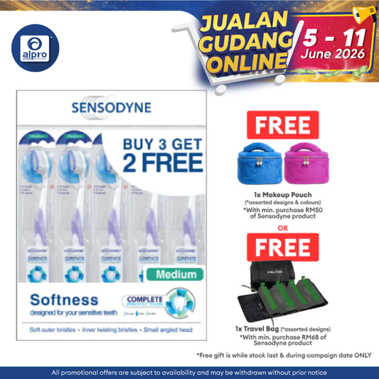 Sensodyne Complete Protection Toothbrush Soft 5s Sensodyne