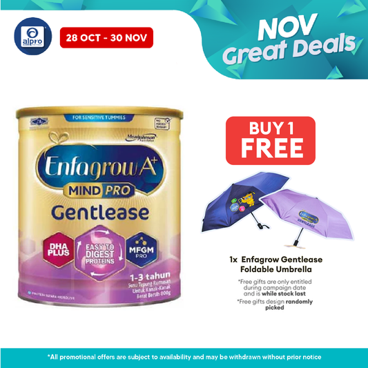 Enfagrow A+ Gentlease S3 800g | Easy Disgestion Alpro Pharmacy