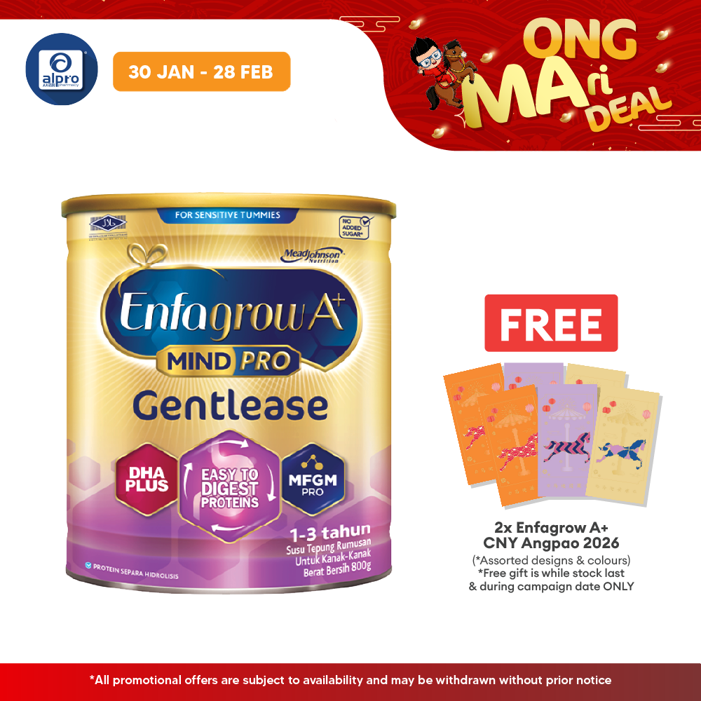 Enfagrow A+ Gentlease S3 800g | Easy Disgestion Enfagrow