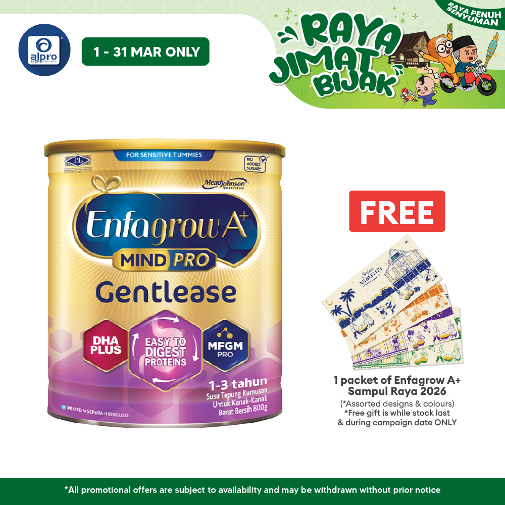 Enfagrow A+ Gentlease S3 800g | Easy Disgestion