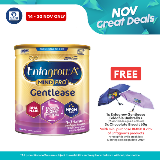 Enfagrow A+ Gentlease S3 800g | Easy Disgestion