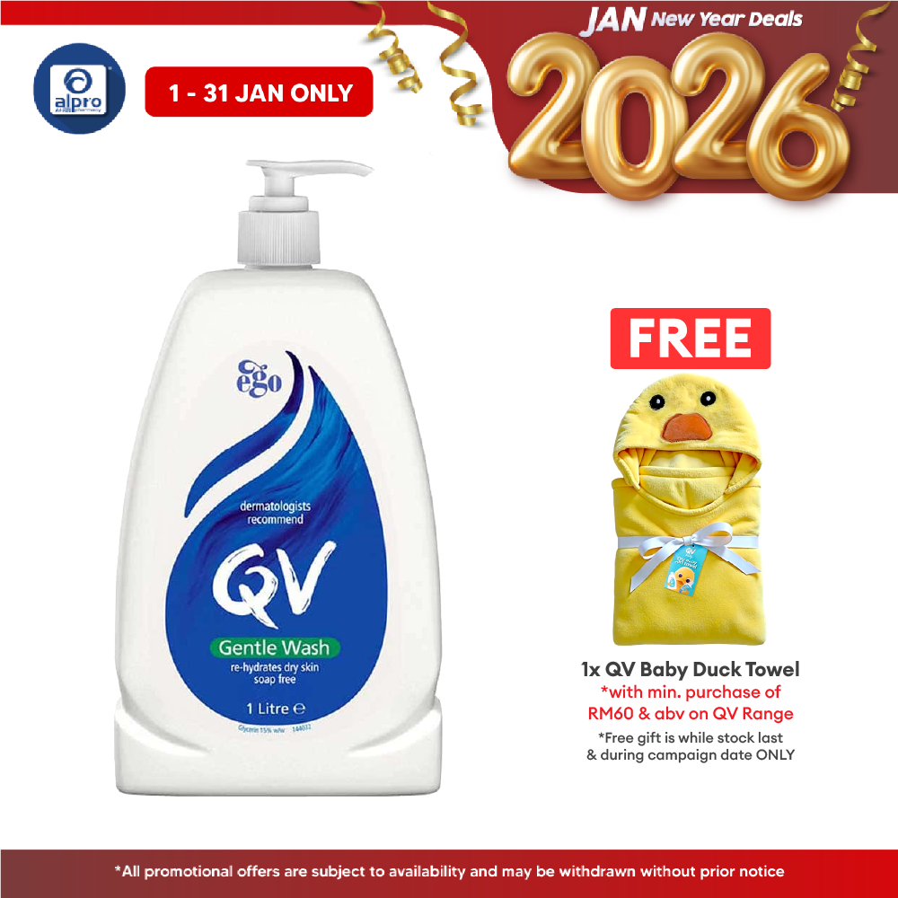 Ego QV Gentle Wash 1kg l For Dry To Very Dry Skin Wash Yolu