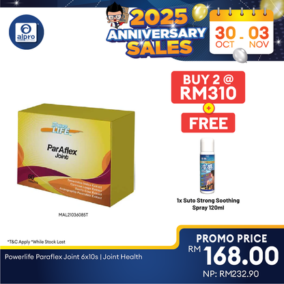 Powerlife ParAflex Joint 6x10s | Joint Health Powerlife