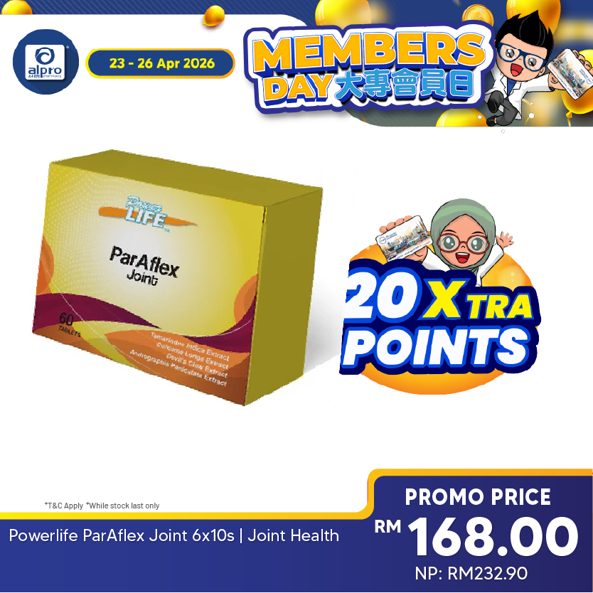 Powerlife ParAflex Joint 6x10s | Joint Health Powerlife