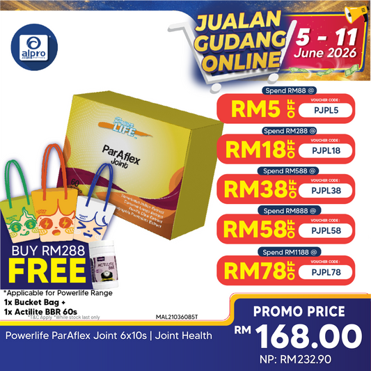 Powerlife ParAflex Joint 6x10s | Joint Health Powerlife