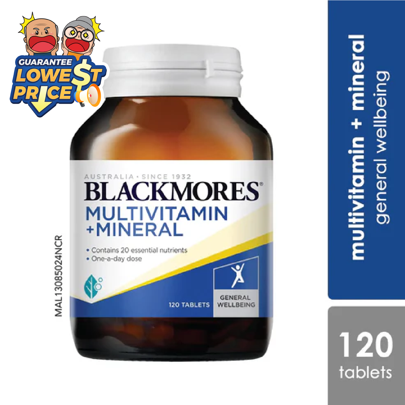Blackmores Multivitamins + Minerals 120s | General Well-being Blackmores