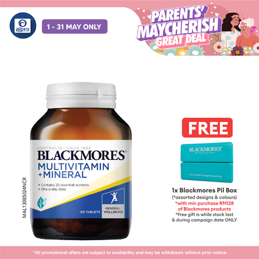 Blackmores Multivitamins + Minerals 120s | General Well-being Blackmores