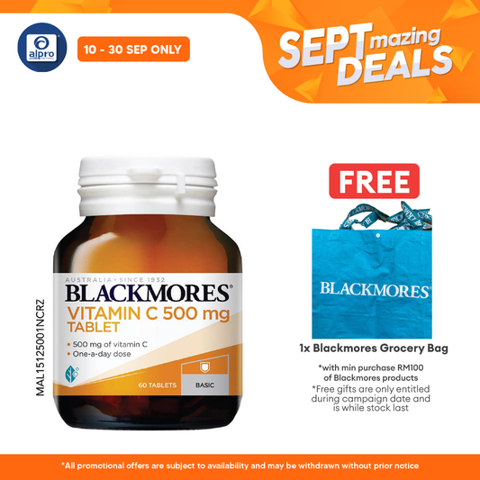 Blackmores Vitamin C 500mg 60s | Helps to Support Blood Vessels Blackmores