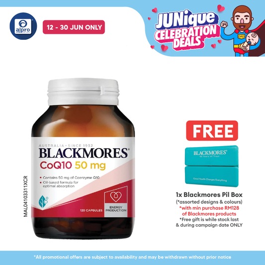 Blackmores CoQ10 50mg 120s | Heart Health Blackmores