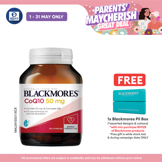 Blackmores CoQ10 50mg 120s | Heart Health Blackmores