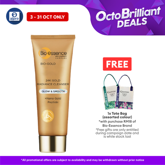 Bio-Essence Bio-Gold Radiance Cleanser 100g | Instantly Refresh and Hydrates Skin Bio essence