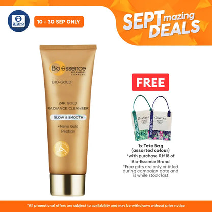 Bio-Essence Bio-Gold Radiance Cleanser 100g | Instantly Refresh and Hydrates Skin Bio essence