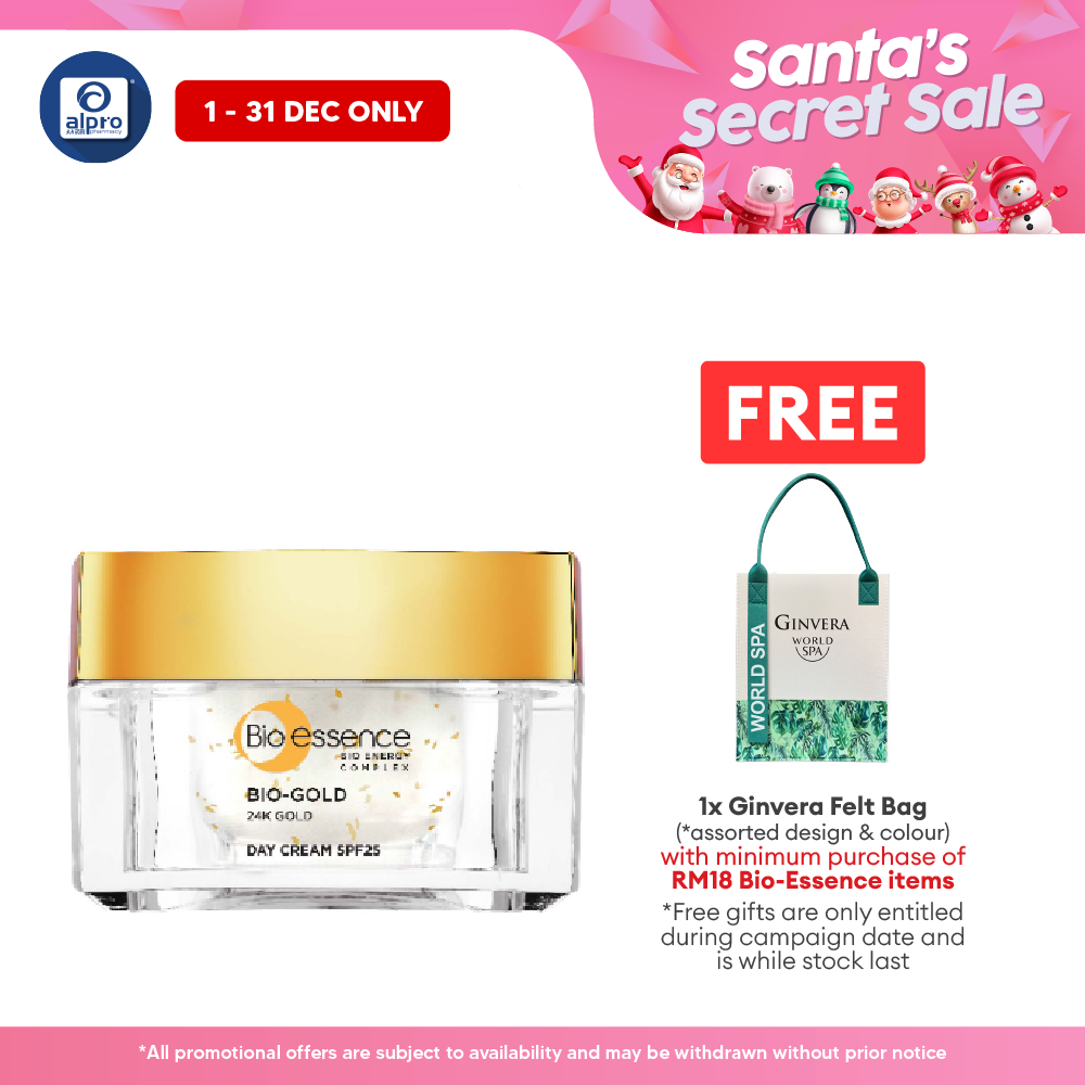 Bio-essence Bio-gold Day Cream SPF25 40g Bio essence