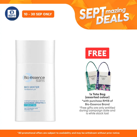 Bio-essence Bio-water Hydrating Sunscreen Spf50+ 40ml Alpro Pharmacy