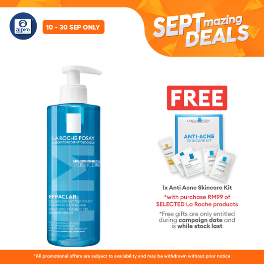 La Roche Posay Effaclar Foaming Gel Cleanser 400ml Alpro Pharmacy