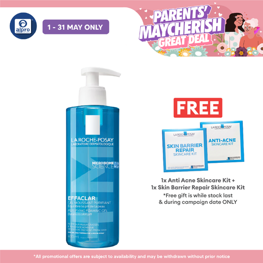 La Roche Posay Effaclar Foaming Gel Cleanser 400ml La Roche Posay