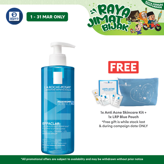 La Roche Posay Effaclar Foaming Gel Cleanser 400ml La Roche Posay