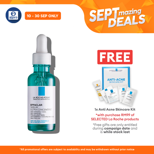 La Roche Posay Effaclar Ultra Concentrated Serum 3ml | Reduce Aging Sign Alpro Pharmacy