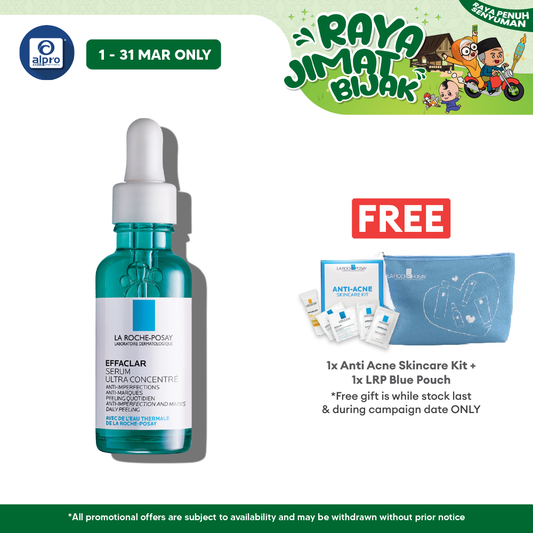 La Roche Posay Effaclar Ultra Concentrated Serum 3ml | Reduce Aging Sign La Roche Posay