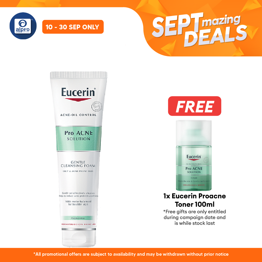 Eucerin Proacne Cleansing Foam 150g Alpro Pharmacy