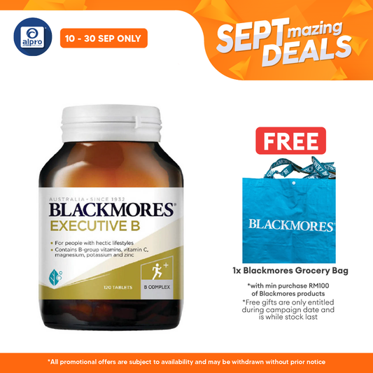 Blackmores Executive B 120s | Stress & Energy Blackmores