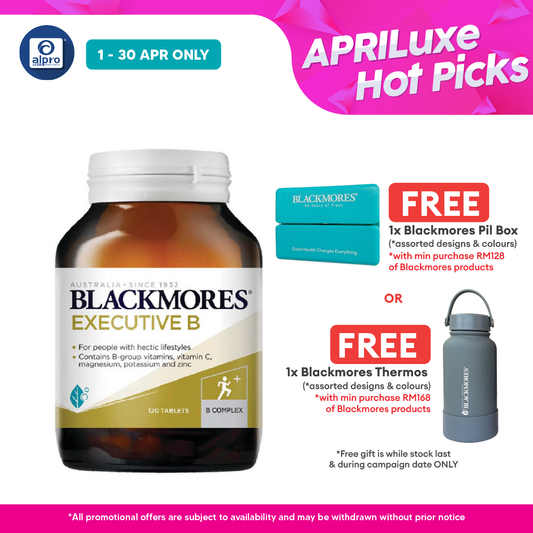 Blackmores Executive B 120s | Stress & Energy Blackmores