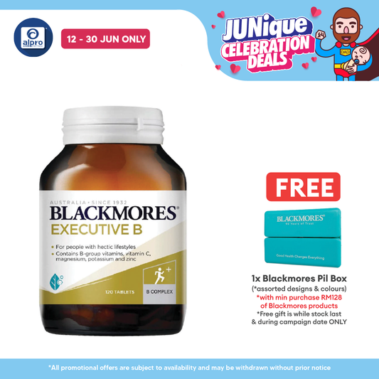 Blackmores Executive B 120s | Stress & Energy Blackmores