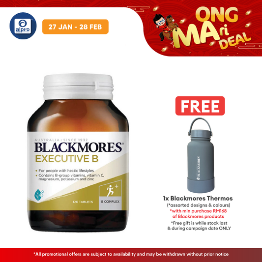 Blackmores Executive B 120s | Stress & Energy Blackmores