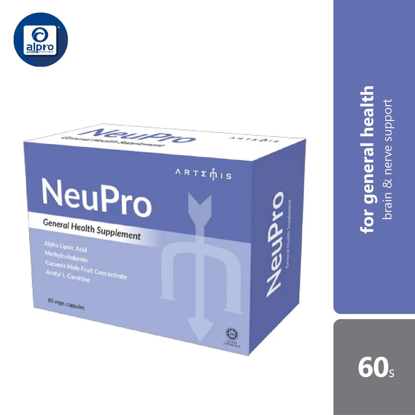 Artemis Neupro Capsule 60s | Support A Better Nerve Health Alpro Pharmacy