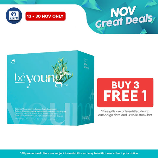 Beyoung™ Plus Gut-Brain-Skin Axis Booster 30s | Improve Gut Skin Health (Delivery Start 30/11/2025) BeYoung