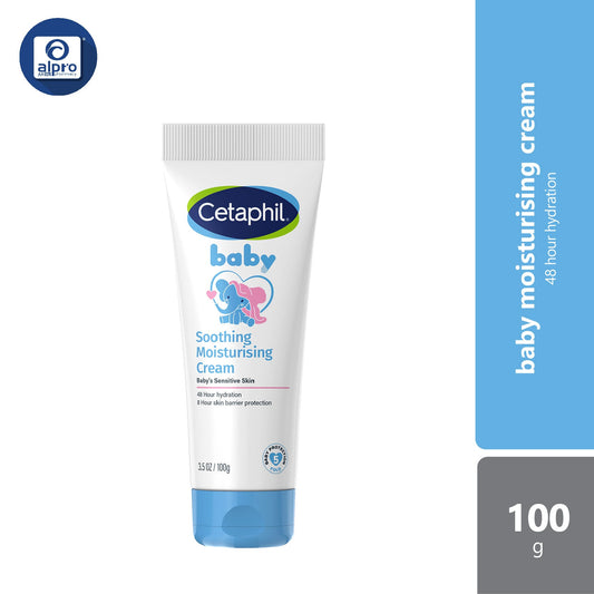 Cetaphil Baby Soothing Moisturizing Cream 100g | Feel Smooth & Comfortable Skin Cetaphil