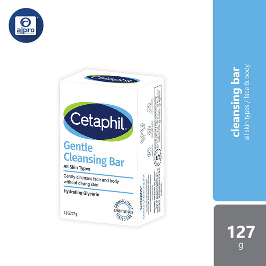 Cetaphil Gentle Cleansing Bar 4.5oz 127g Cetaphil