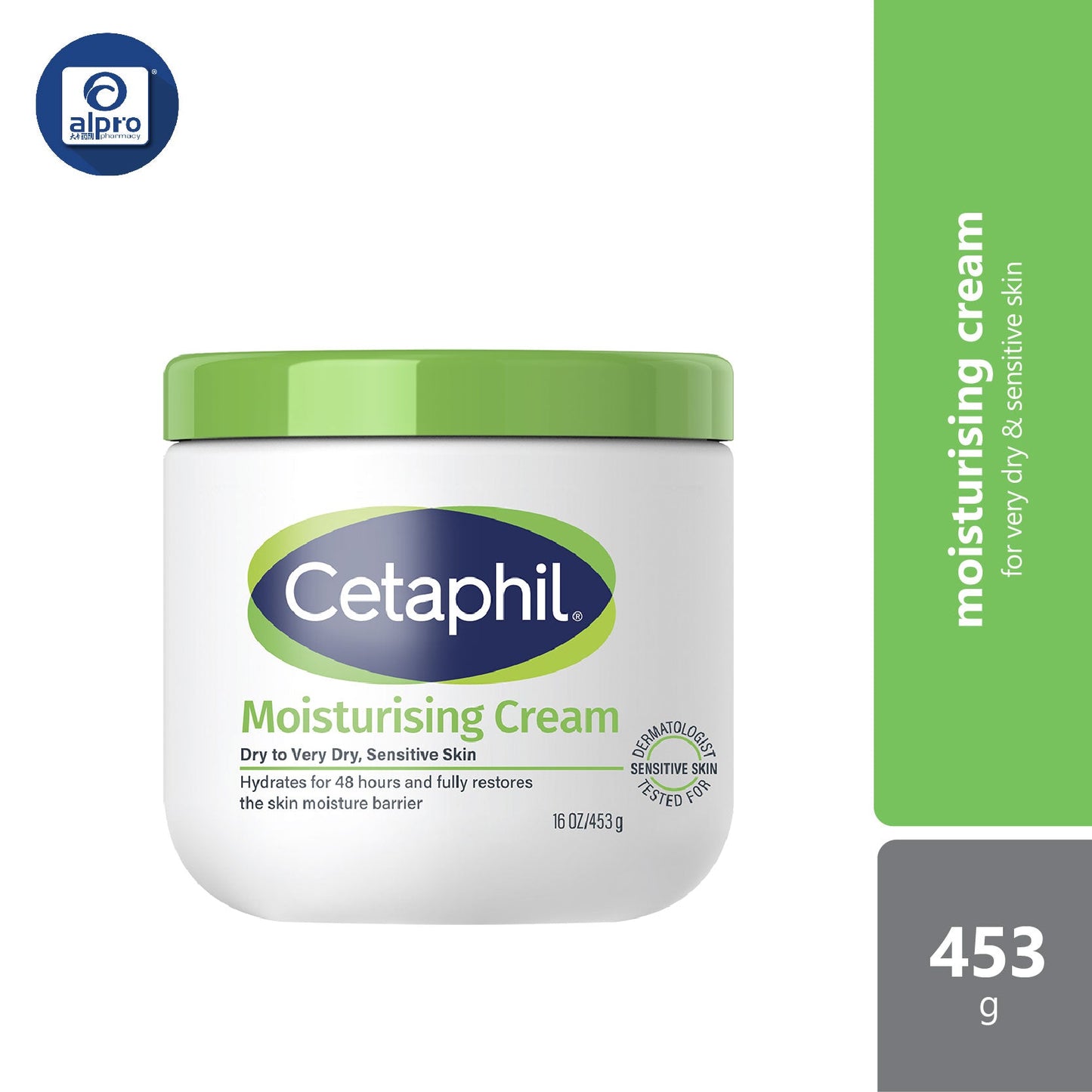 Cetaphil Moisturizing Cream 453gm | Relieve Severely Dry Skin Cetaphil