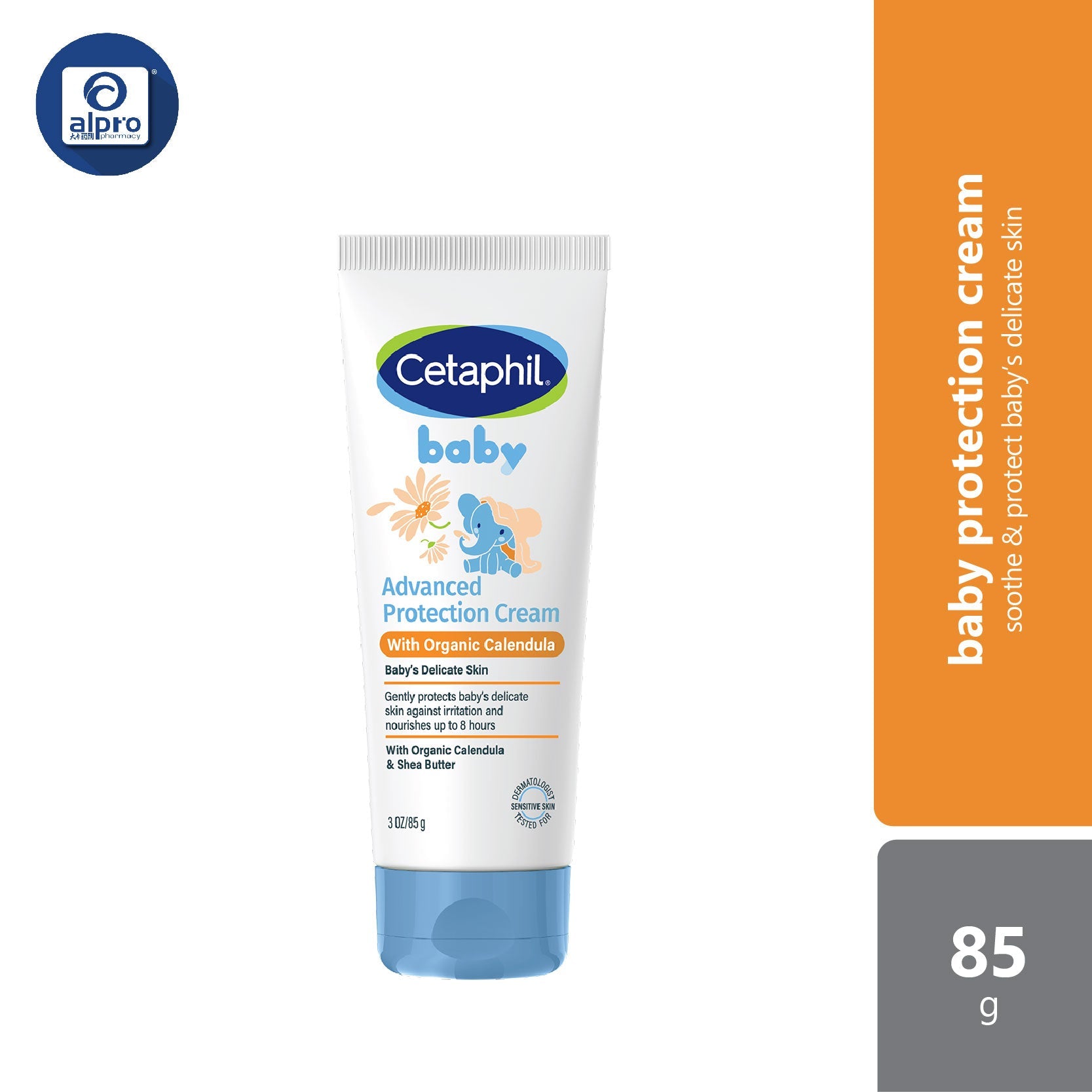 Cetaphil Baby Advance Protection Cream 85g | Moisturizing and Soothing Cetaphil