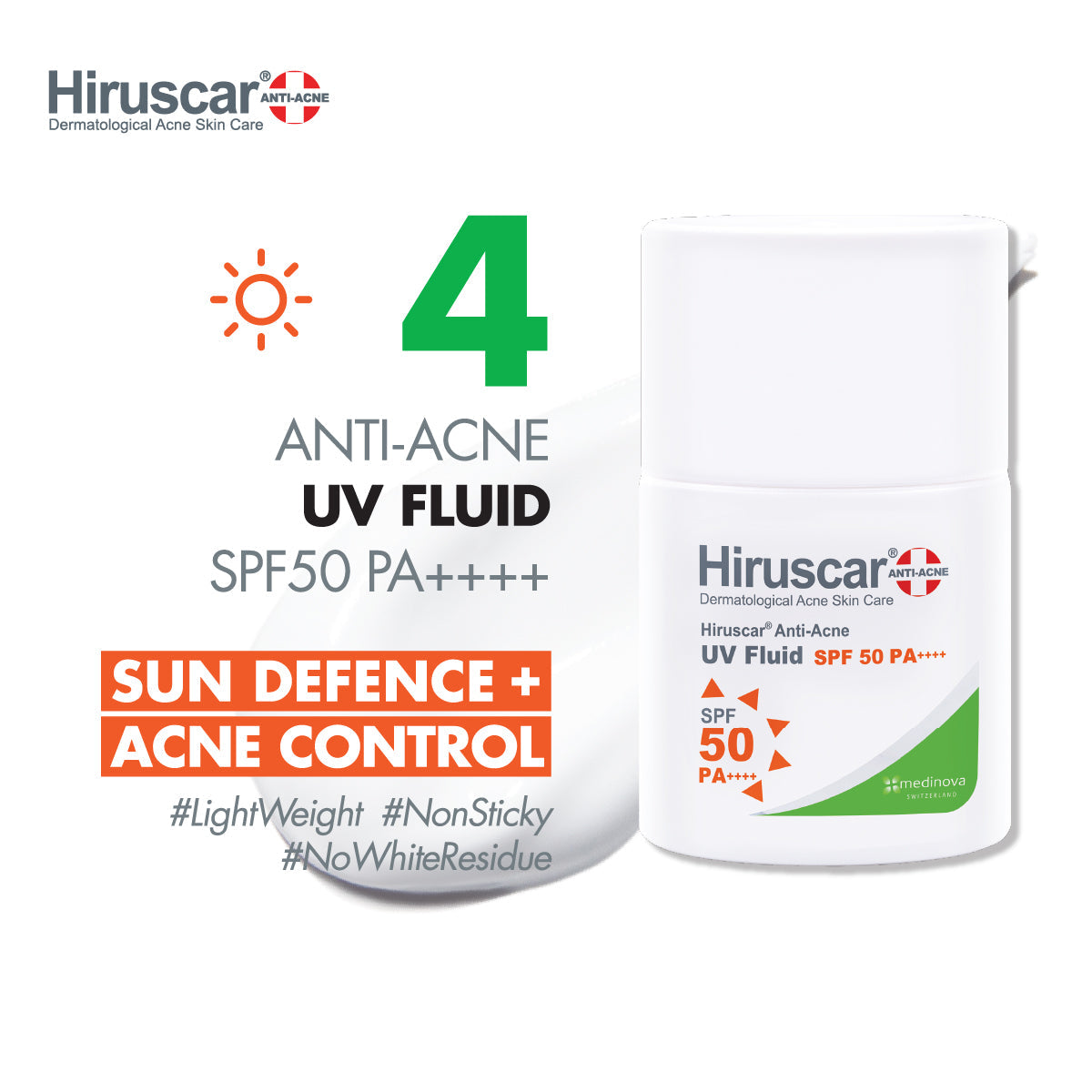 Hiruscar Anti-Acne Advance Spot Gel 10g | Rapid Scar & Acne Treatment in 24 Hours Hiruscar
