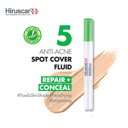 Hiruscar Anti-Acne Advance Spot Gel 10g | Rapid Scar & Acne Treatment in 24 Hours Hiruscar