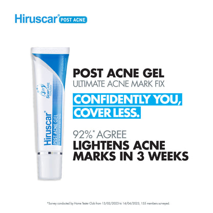 Hiruscar 3 In1 Post Acne 10g | Improve and Smoothen Acne Scars Hiruscar