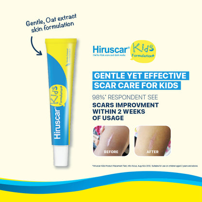Hiruscar Kids Formulation Skin Gel 10g | Reduce Dark Marks Hiruscar