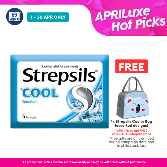 Strepsils Cool 6s | Soothing Effective Relief for Throat Strepsils