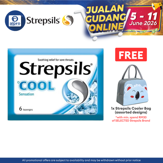 Strepsils Cool 6s | Soothing Effective Relief for Throat Strepsils