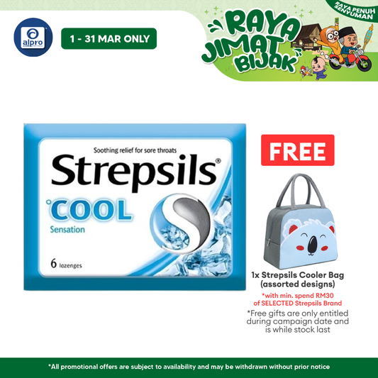Strepsils Cool 6s | Soothing Effective Relief for Throat Strepsils