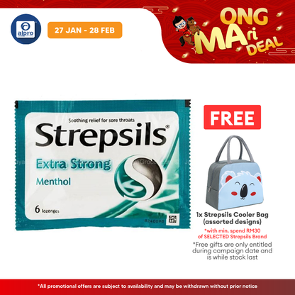 Strepsils Extra Strong 6s | Soothing Effective Relief for Throat Strepsils