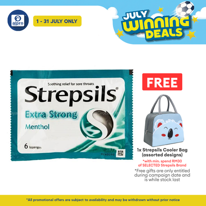 Strepsils Extra Strong 6s | Soothing Effective Relief for Throat Strepsils