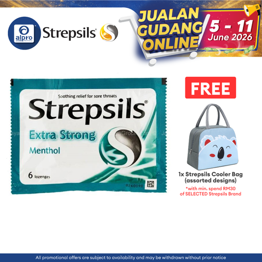 Strepsils Extra Strong 6s | Soothing Effective Relief for Throat Strepsils