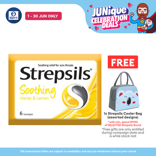 Strepsils Honey Lemon 6s Strepsils