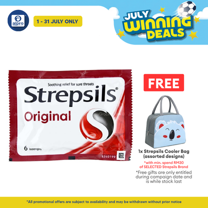 Strepsils Original 6s | Soothing Effective Relief for Throat Strepsils