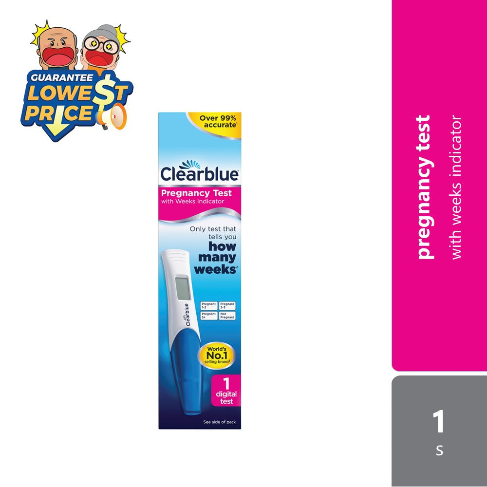 Clearblue Digital Pregnancy Test 1s Alpro Pharmacy